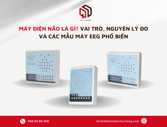 Máy điện não là gì? Vai trò, nguyên lý đo và các mẫu máy EEG phổ biến